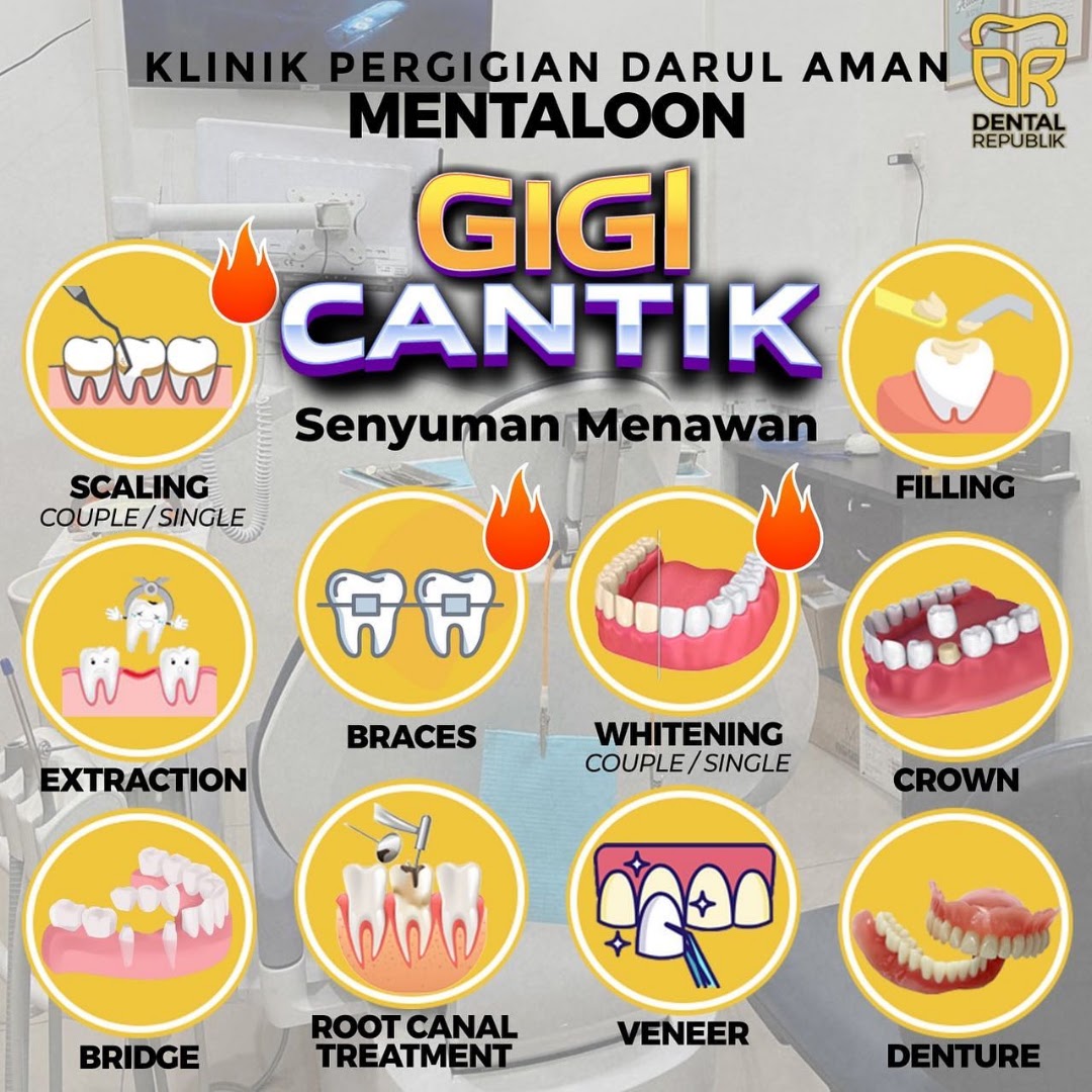 KLINIK PERGIGIAN DARUL AMAN - ALOR SETAR MENTALOON — dental clinic in Malaysia