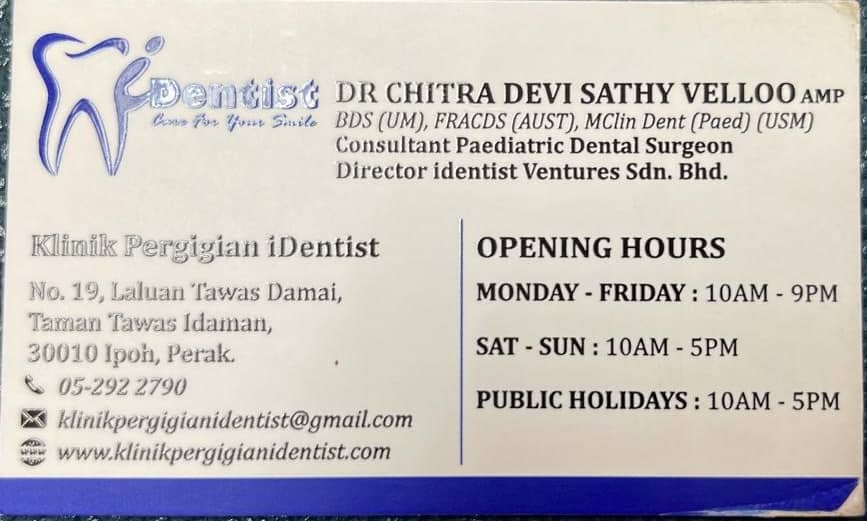 Klinik Pergigian iDentist — dental clinic in Malaysia