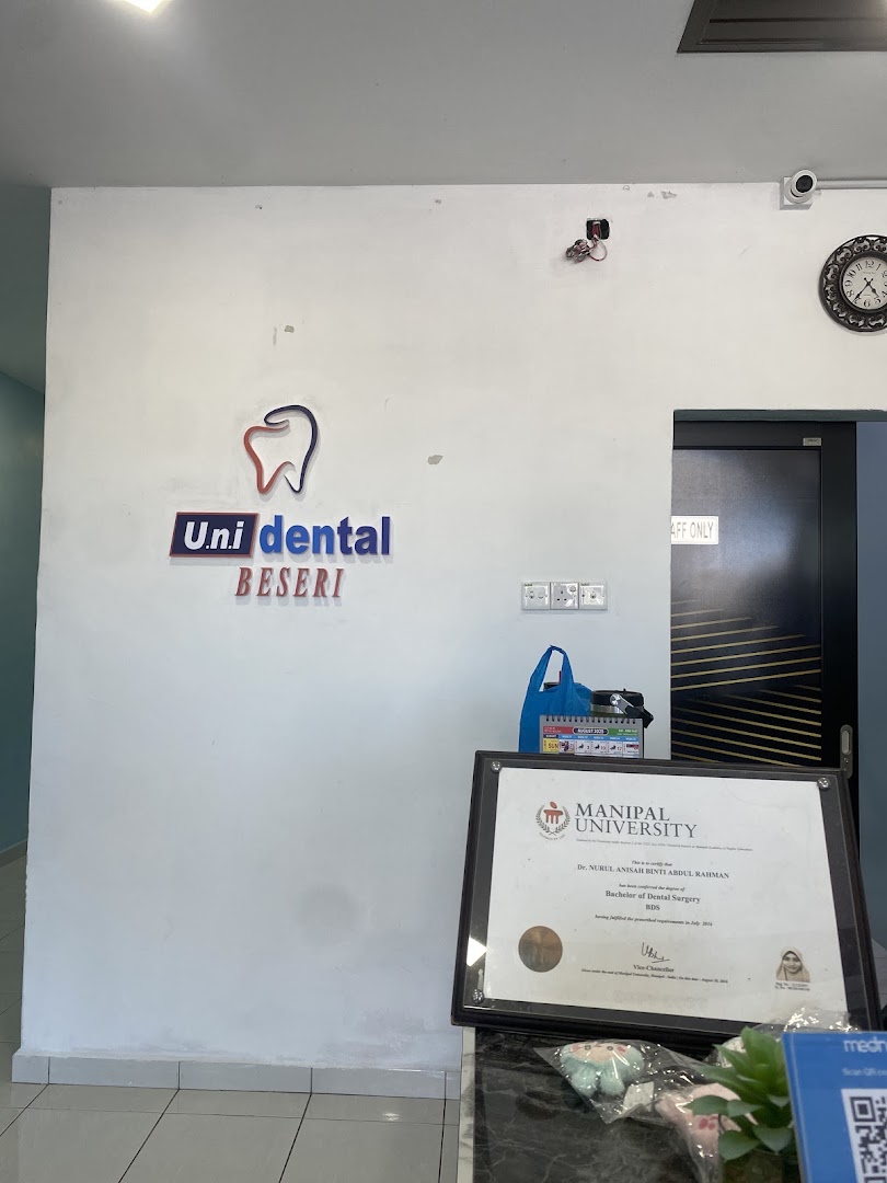 KLINIK PERGIGIAN u.n.i dental Beseri — dental clinic in Malaysia